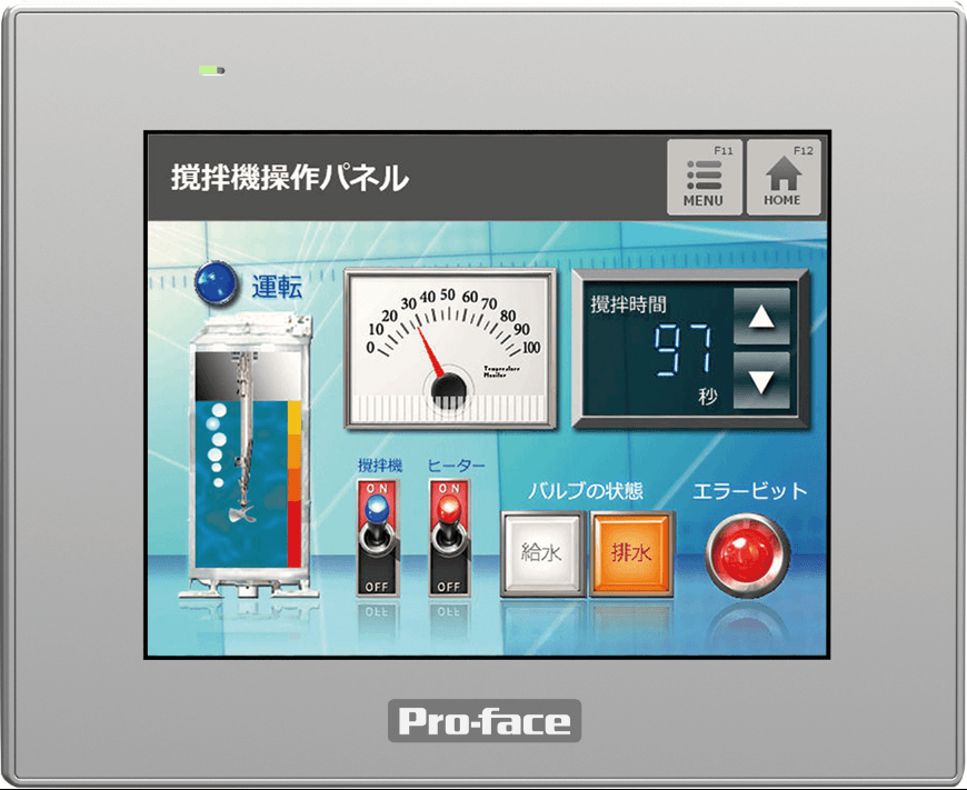 Proface PFXST6300TADE PFXST6300TADE Pro-face - 5.7" VGA, 262K colors, Analog, DC, ST6000 SERIES