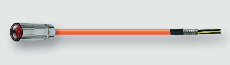 Lutze A2160404 A2160404 LUTZE - VFD and Motor cable, 4 AWG Gauge, 4 conductors, 600 V, Black  jacket color, PVC jacket material