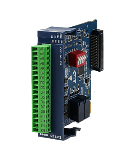 eWon FLX3402_00 EWON FLX3402_00 - Flexy Card I/O (8X DI, 2X DO, 4X AI (0-10V, 4-20MA)) eWon FLX3402_00 EWON FLX3402_00 - Flexy Card I/O (8X DI, 2X DO, 4X AI (0-10V, 4-20MA))