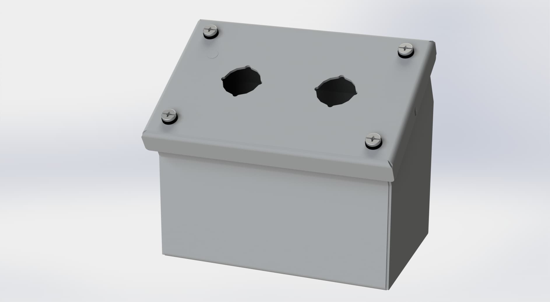 Saginaw Control SCE-2PBAI PBAI Enclosure, Height:3.50", Width:5.50", Depth:4.87", ANSI-61 gray powder coating inside and out. Saginaw Control SCE-2PBAI PBAI Enclosure, Height:3.50", Width:5.50", Depth:4.87", ANSI-61 gray powder coating inside and out.