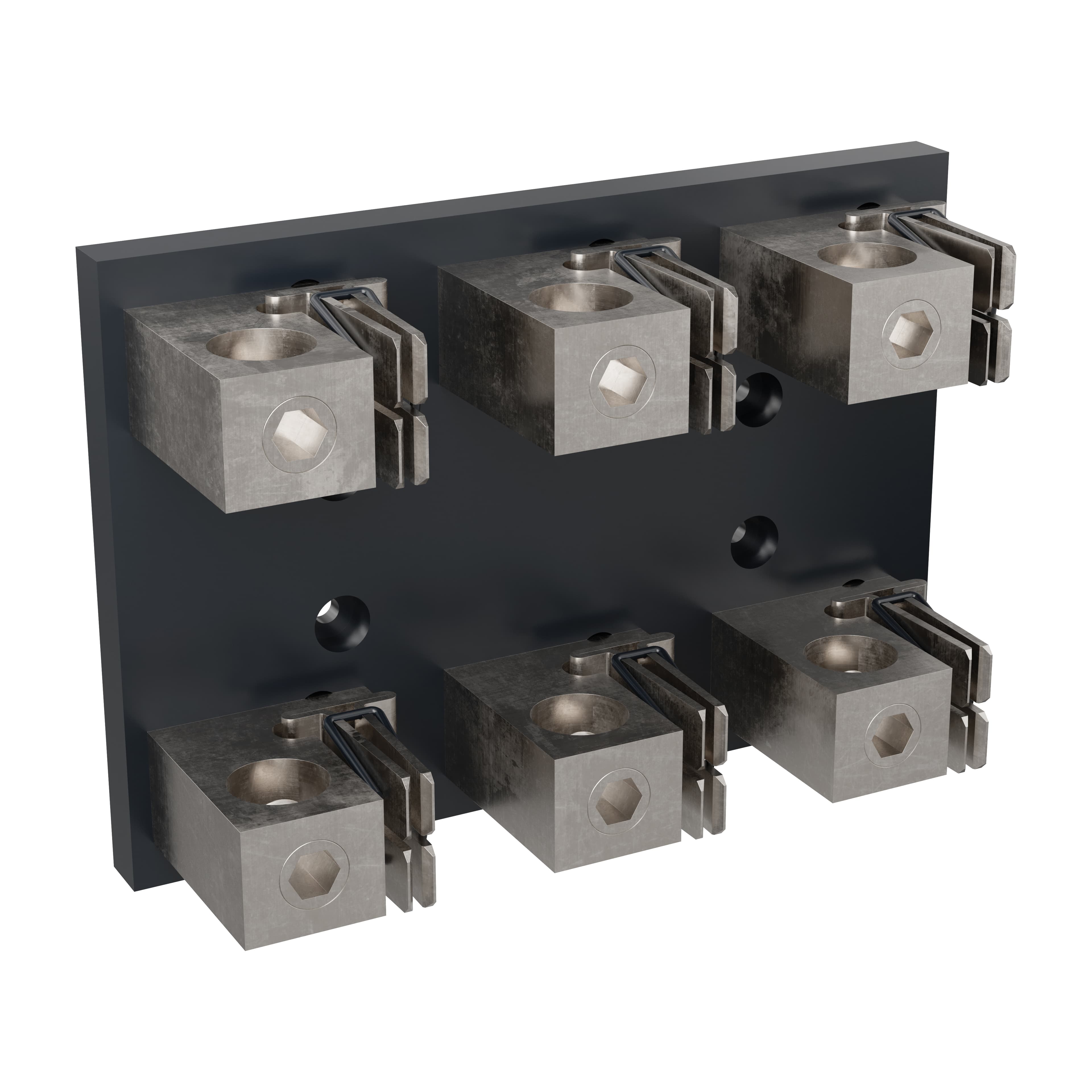 Mersen 64053J 64053J Mersen - Fuse Block 600VAC 600VDC Class J 400A 3-Pole Copper Box Side Clip Mersen 64053J 64053J Mersen - Fuse Block 600VAC 600VDC Class J 400A 3-Pole Copper Box Side Clip