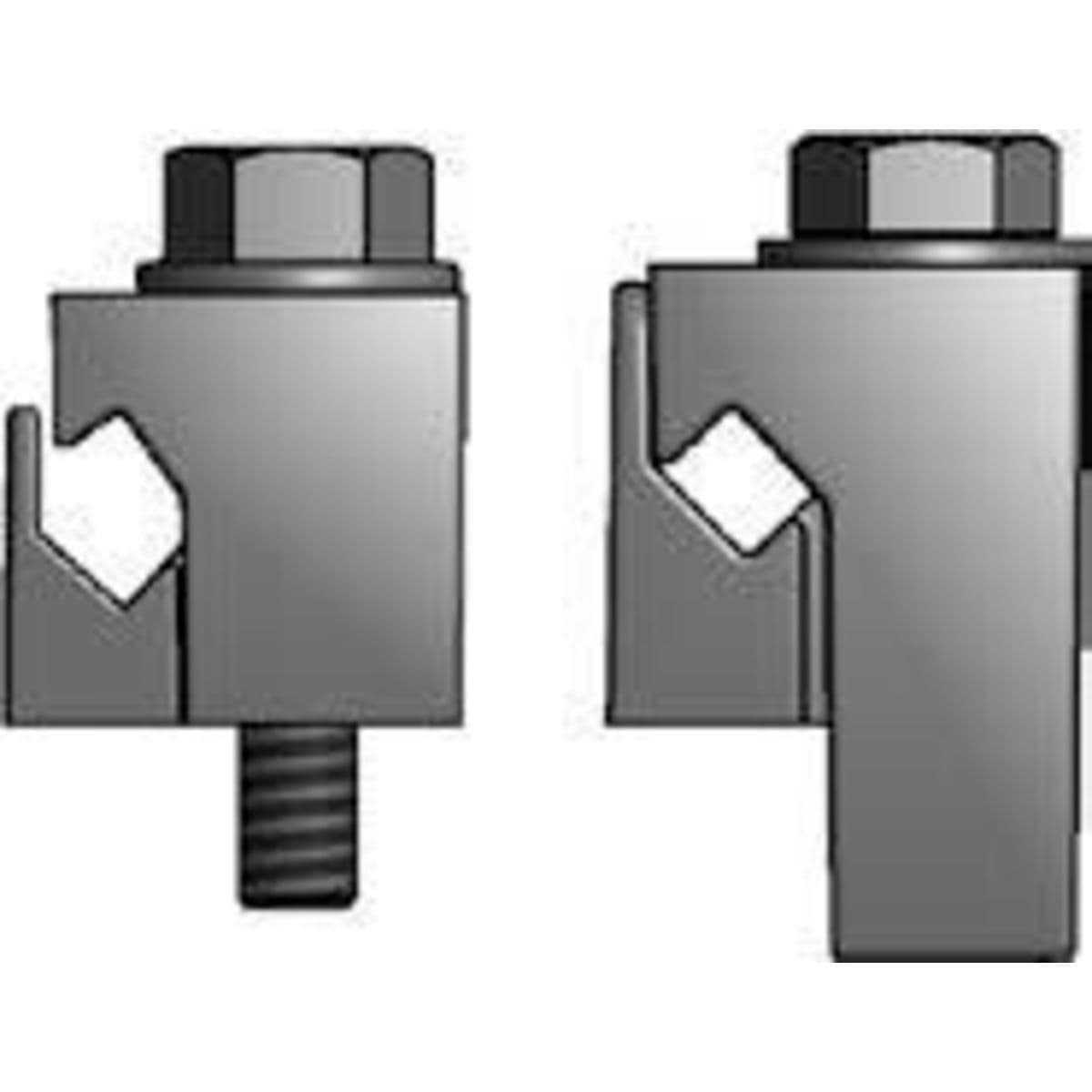 Hubbell VC-2 Bronze Distribution Connector ; Complies with all ANSI specifications and provides a vibration-proof connection ; One-piece design eliminates loose parts and danger of cross threading. “V” grooves assure perfect alignment of conductors and provide self-c Hubbell VC-2 Bronze Distribution Connector ; Complies with all ANSI specifications and provides a vibration-proof connection ; One-piece design eliminates loose parts and danger of cross threading. “V” grooves assure perfect alignment of conductors and provide self-c