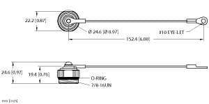 RSF-CC Part Image. Manufactured by Turck.