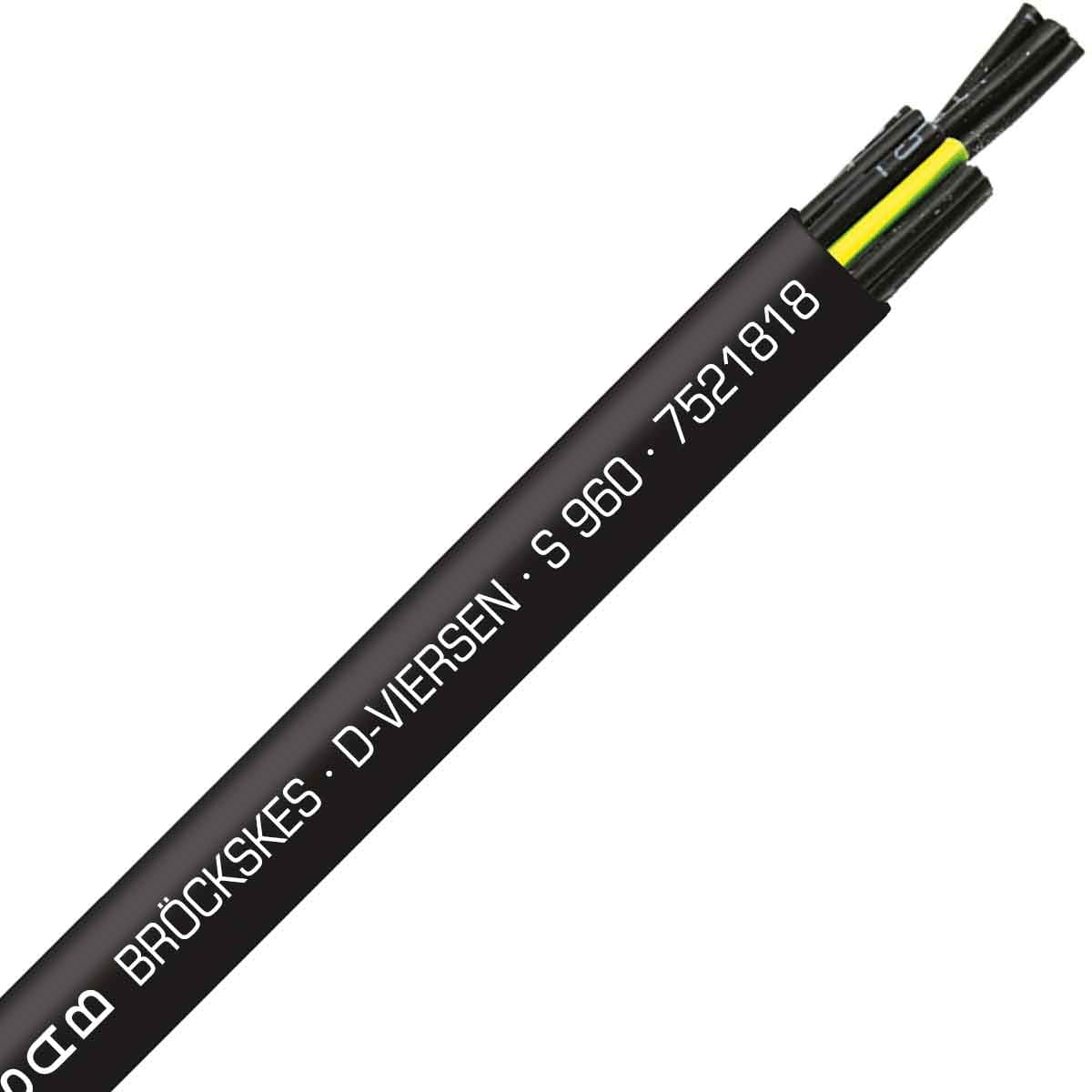 SAB 7521818 S 960 - 18 AWG/18c, oil resistant, continuous flex PVC control cable, UL, CSA, CE, RoHS SAB 7521818 S 960 - 18 AWG/18c, oil resistant, continuous flex PVC control cable, UL, CSA, CE, RoHS