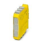 Phoenix Contact 1105522 Safe extension module with 8 safe inputs and 2 safe outputs, 2 reset inputs, 2 signal outputs, 4 clock outputs, TBUS interface, up to SILCL 3, Cat. 4/PL e, SIL 3, pluggable screw terminal block, TBUS connector included Phoenix Contact 1105522 Safe extension module with 8 safe inputs and 2 safe outputs, 2 reset inputs, 2 signal outputs, 4 clock outputs, TBUS interface, up to SILCL 3, Cat. 4/PL e, SIL 3, pluggable screw terminal block, TBUS connector included