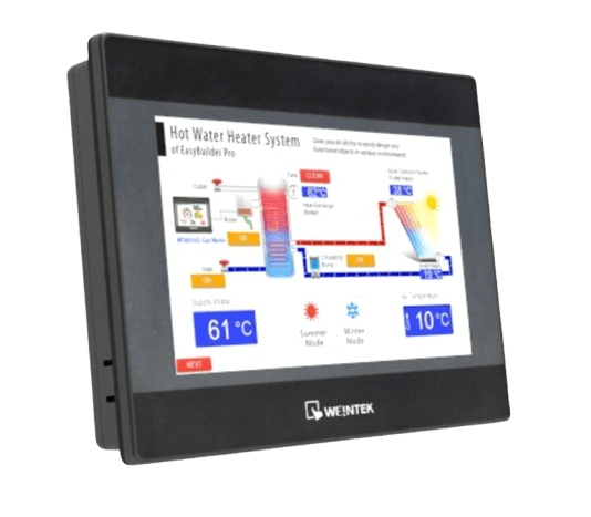 Weintek MT8072IP MT8072iP Weintek - Human Machine Interface (HMI) with 7" Display, 800 x 480 Resolution, iP Series - Basic HMI with 600MHz Single-Core
128M / 256M CPU - RAM/Flash Weintek MT8072IP MT8072iP Weintek - Human Machine Interface (HMI) with 7" Display, 800 x 480 Resolution, iP Series - Basic HMI with 600MHz Single-Core
128M / 256M CPU - RAM/Flash