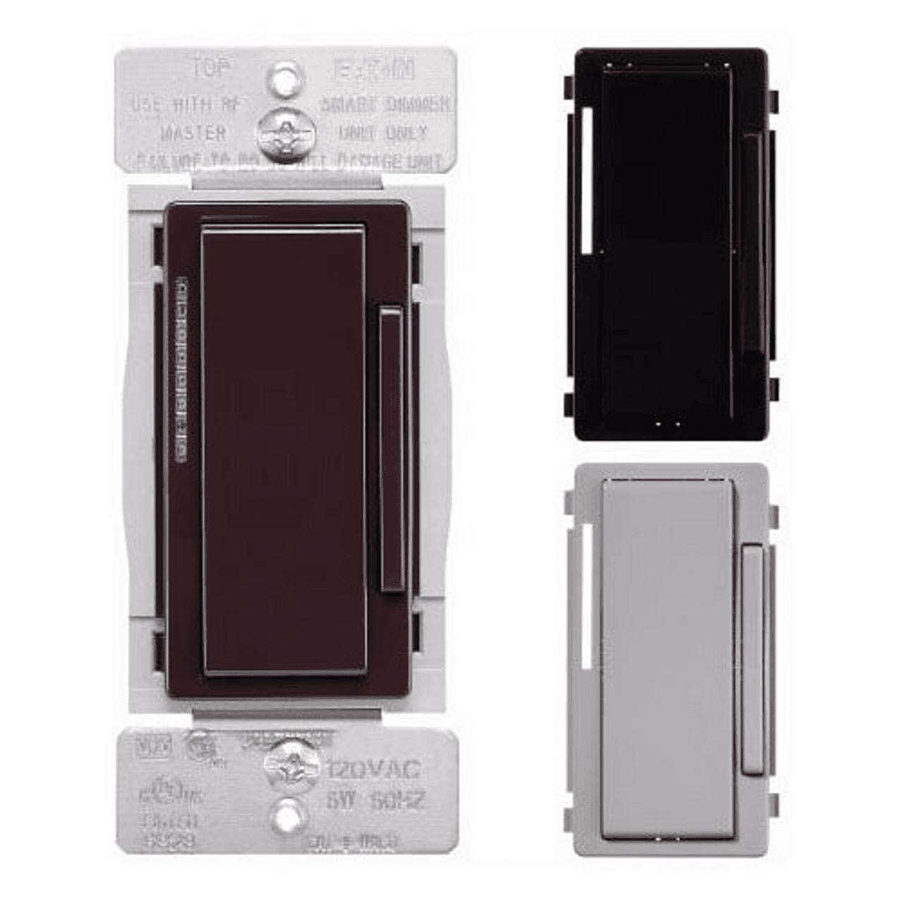 Eaton WACD-C7-SP-L WACD-C7-SP-L Eaton - Eaton Wi-Fi smart dimmer, Flush, 120V, Back and side wire, Black, Brown, and Gray, Single-pole, Three-way, 32°F to 104°F (0°C to 40°C), Single-phase, Multi-location, PC/PBT, WFD30, WiFi Eaton WACD-C7-SP-L WACD-C7-SP-L Eaton - Eaton Wi-Fi smart dimmer, Flush, 120V, Back and side wire, Black, Brown, and Gray, Single-pole, Three-way, 32°F to 104°F (0°C to 40°C), Single-phase, Multi-location, PC/PBT, WFD30, WiFi