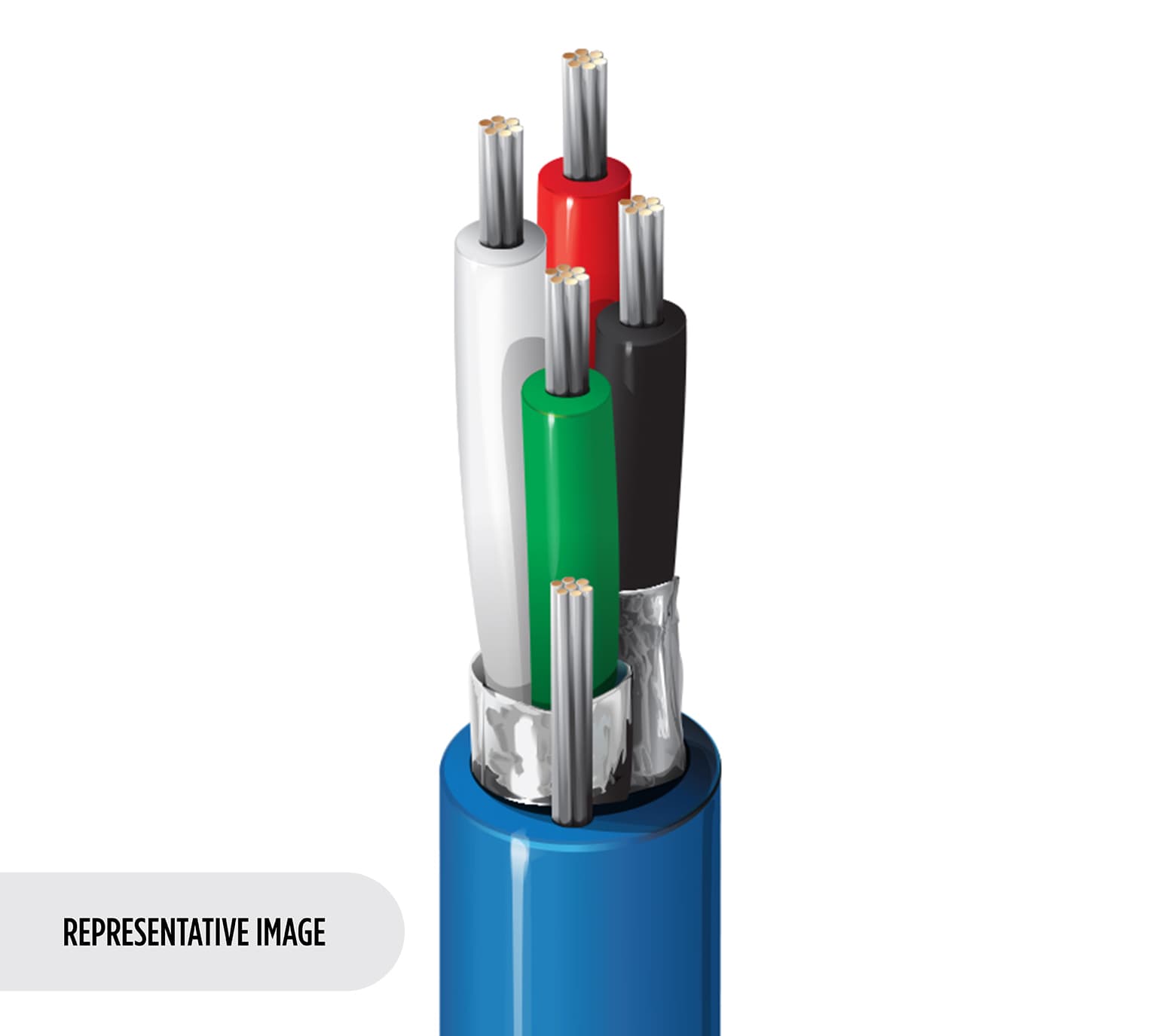 Belden 8723NH.00305 Audio, Control & Instrument Cable, 22 AWG stranded (7x28) tinned copper conductors, polypropylene insulation, twisted pairs, individually Beldfoil® shielded (100% coverage),24 AWG stranded tinned copper drain wire, LSZH jacket, CPR Dca, Chrome, Reel, 305 Belden 8723NH.00305 Audio, Control & Instrument Cable, 22 AWG stranded (7x28) tinned copper conductors, polypropylene insulation, twisted pairs, individually Beldfoil® shielded (100% coverage),24 AWG stranded tinned copper drain wire, LSZH jacket, CPR Dca, Chrome, Reel, 305