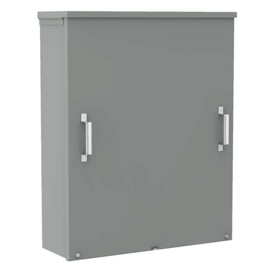 Hoffman A24R248 Screw-Cover, Type 3R, 24.00x24.00x8.00, Steel, With Knockouts Hoffman A24R248 Screw-Cover, Type 3R, 24.00x24.00x8.00, Steel, With Knockouts