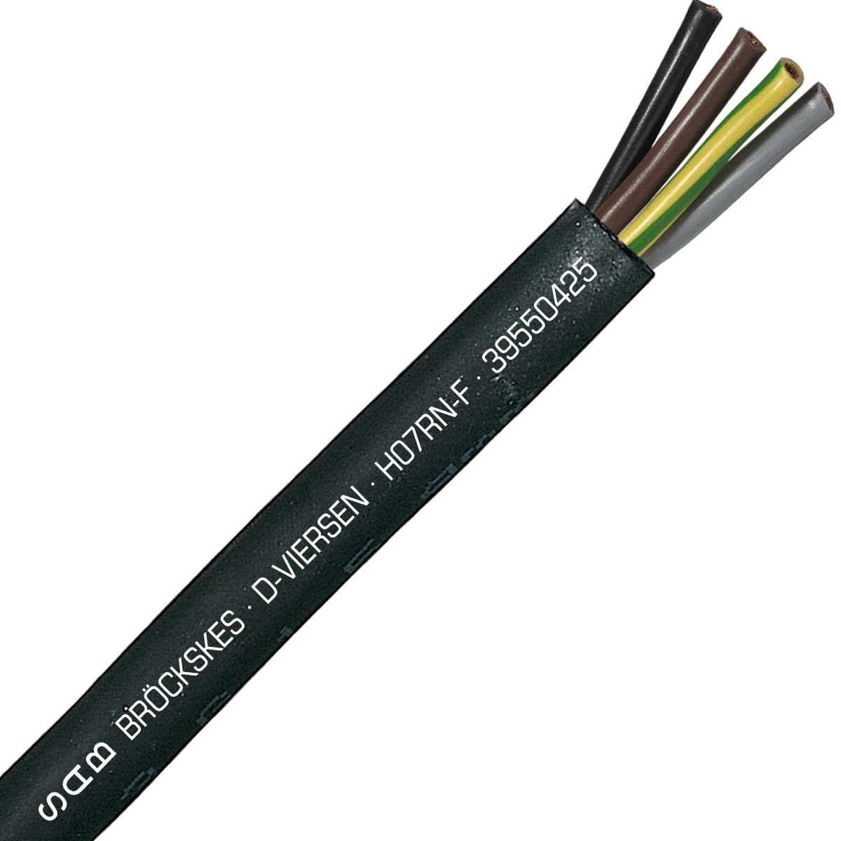 SAB 39550425 H07RN-F - 14 AWG/4c, heavy duty neoprene harmonized cordage, CE SAB 39550425 H07RN-F - 14 AWG/4c, heavy duty neoprene harmonized cordage, CE