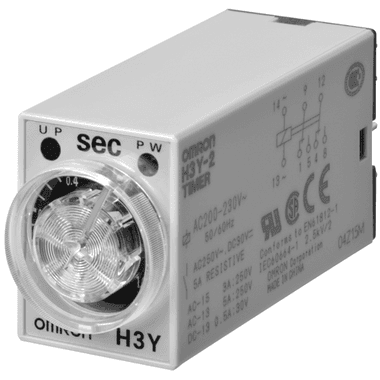 H3Y-2 DC24 60S Part Image. Manufactured by Omron.