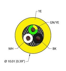 Turck YEL,TPE,3X16,SEOOW YEL,TPE,3X16,SEOOW Turck - YEL,TPE,3X16,SEOOW Flexible Service Cable, Reelfast™ Bulk Cable Turck YEL,TPE,3X16,SEOOW YEL,TPE,3X16,SEOOW Turck - YEL,TPE,3X16,SEOOW Flexible Service Cable, Reelfast™ Bulk Cable