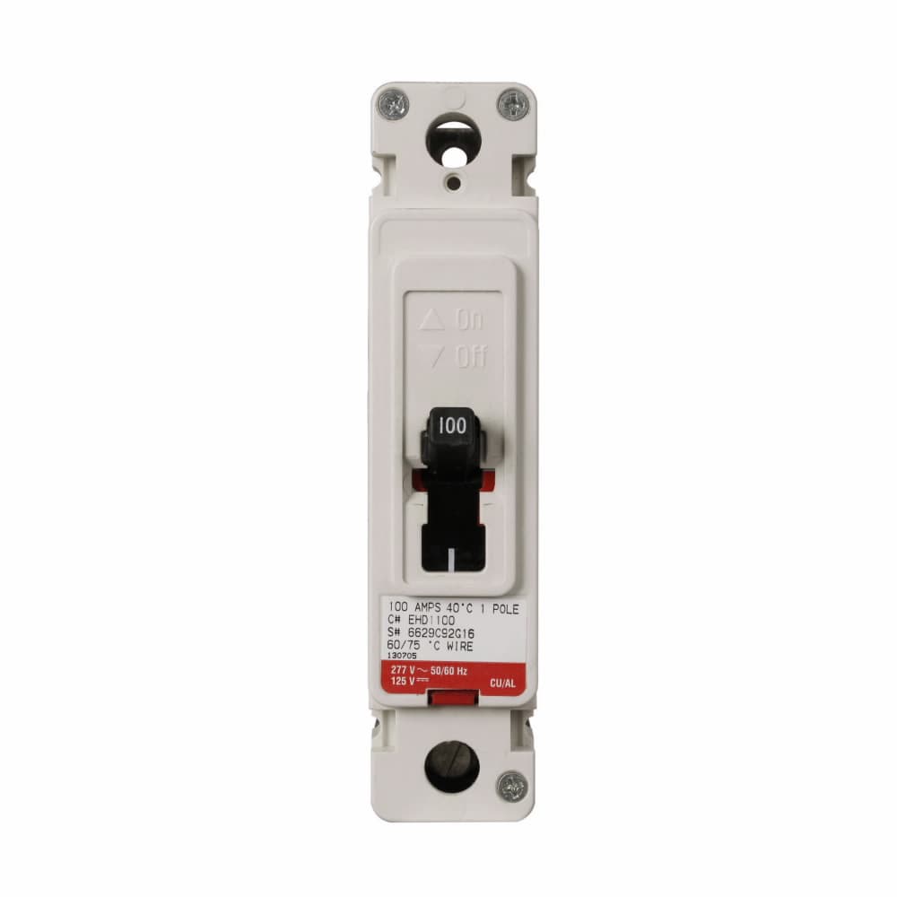 Eaton EHD1030 EHD1030 Eaton - Eaton Series C complete molded case circuit breaker, F-frame, EHD, Complete breaker, Fixed thermal, Fixed magnetic trip type, Single-pole, 30 A, Load side, 50/60 Hz Eaton EHD1030 EHD1030 Eaton - Eaton Series C complete molded case circuit breaker, F-frame, EHD, Complete breaker, Fixed thermal, Fixed magnetic trip type, Single-pole, 30 A, Load side, 50/60 Hz