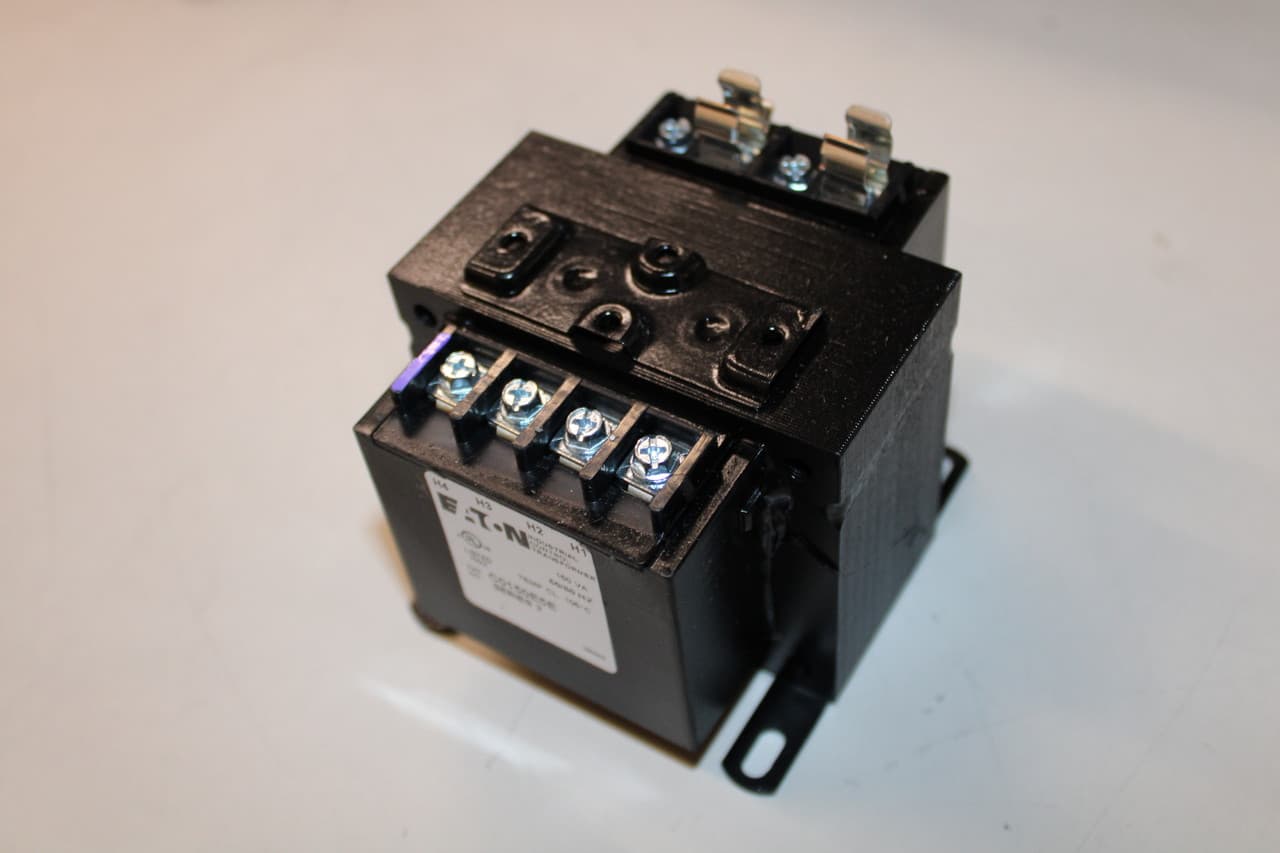 Eaton C0150E5E C0150E5E Eaton - Eaton Type MTE industrial control transformer, pv: 200/220/440v, 208/230/460v, 240/480v, taps: none, sv: 23/110v, 24/115v, 25/120v, 55°c, 150 va Eaton C0150E5E C0150E5E Eaton - Eaton Type MTE industrial control transformer, pv: 200/220/440v, 208/230/460v, 240/480v, taps: none, sv: 23/110v, 24/115v, 25/120v, 55°c, 150 va