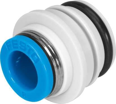 Festo 132649 cartridge QSPKG18-8 With push-in connector, straight Size: Standard, Nominal size: 5,5 mm, Type of seal on screw-in stud: O-ring, Assembly position: Any, Container size: 10 Festo 132649 cartridge QSPKG18-8 With push-in connector, straight Size: Standard, Nominal size: 5,5 mm, Type of seal on screw-in stud: O-ring, Assembly position: Any, Container size: 10