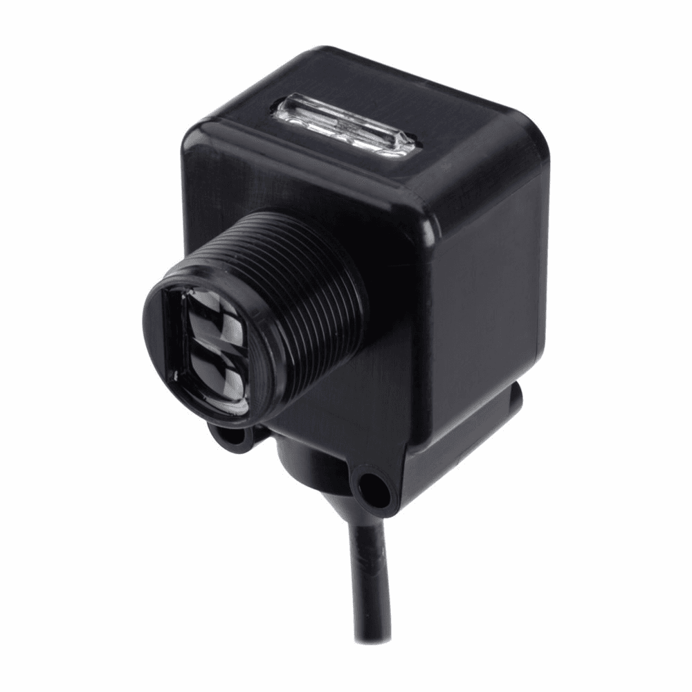 Eaton E65-SMPP050-HD E65-SMPP050-HD Eaton - Eaton SM Series Rectangular Body Photoelectric Sensor, Right Angle, Sensor dist: 2 In., 100 mA max DC, NPN and PNP Open Collector, 100 mA at 30 Vdc, 6.6 Ft. (2m) Cable, 10-30 Vdc input, Background Suppression, 6.6 Ft. (2m) Eaton E65-SMPP050-HD E65-SMPP050-HD Eaton - Eaton SM Series Rectangular Body Photoelectric Sensor, Right Angle, Sensor dist: 2 In., 100 mA max DC, NPN and PNP Open Collector, 100 mA at 30 Vdc, 6.6 Ft. (2m) Cable, 10-30 Vdc input, Background Suppression, 6.6 Ft. (2m)
