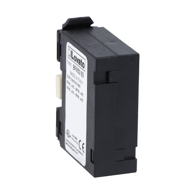 Lovato Electric BFX5303 BFX5303 Lovato - Mechanical interlock, front mount for BF40...BF94A/E Lovato Electric BFX5303 BFX5303 Lovato - Mechanical interlock, front mount for BF40...BF94A/E