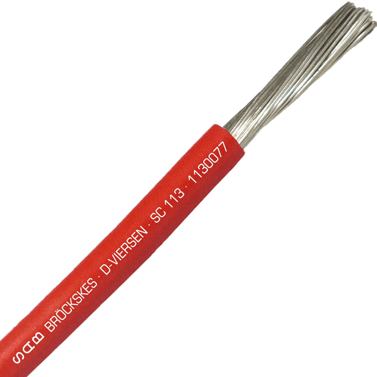 SAB 1130077 SC 113 - 19 AWG, high temperature Red silicone hook-up wire, CE, RoHS SAB 1130077 SC 113 - 19 AWG, high temperature Red silicone hook-up wire, CE, RoHS