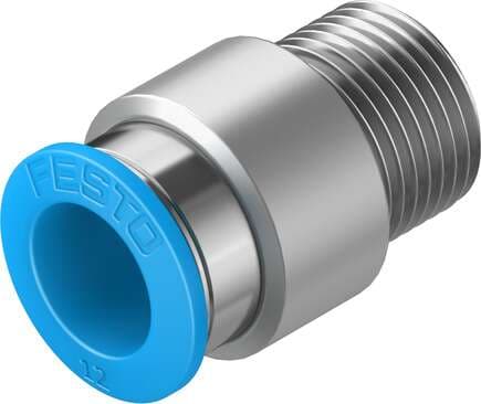 Festo 153020 push-in fitting QS-3/8-12-I male thread with internal hexagon socket. Size: Standard, Nominal size: 8,4 mm, Type of seal on screw-in stud: coating, Assembly position: Any, Container size: 10 Festo 153020 push-in fitting QS-3/8-12-I male thread with internal hexagon socket. Size: Standard, Nominal size: 8,4 mm, Type of seal on screw-in stud: coating, Assembly position: Any, Container size: 10