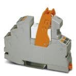 Phoenix Contact 2903334 Pre-assembled relay module with Push-in connection, consisting of: relay base, power contact relay, plug-in display/interference suppression module, and retaining bracket. Contact type: 2 changeover contacts. Input voltage: 24 V DCRelay base RIF-1..., for Phoenix Contact 2903334 Pre-assembled relay module with Push-in connection, consisting of: relay base, power contact relay, plug-in display/interference suppression module, and retaining bracket. Contact type: 2 changeover contacts. Input voltage: 24 V DCRelay base RIF-1..., for