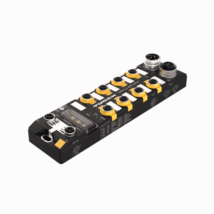 Turck 100001826 100001826 Turck - TBPN-L5-4FDI-4FDX, Compact PROFIsafe / PROFINET Block I/O Module Turck 100001826 100001826 Turck - TBPN-L5-4FDI-4FDX, Compact PROFIsafe / PROFINET Block I/O Module