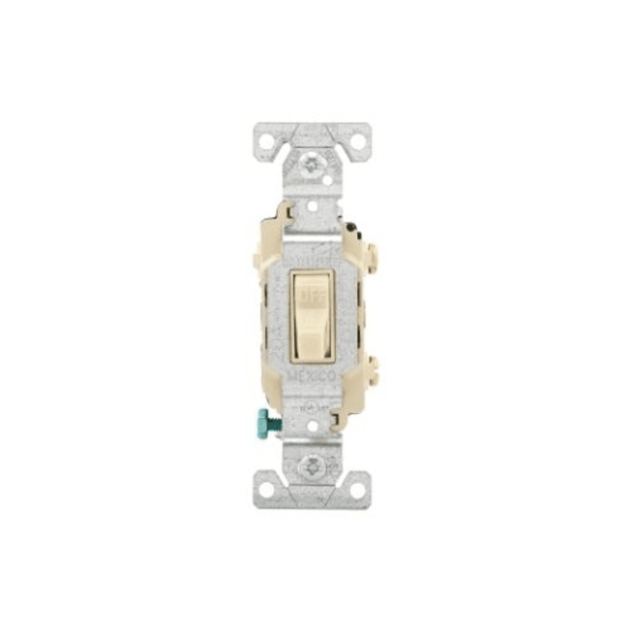 Eaton CSB120V CSB120V Eaton - Eaton commercial grade toggle switch, #14-10 AWG, 20A, Commercial, Flush, 120/277V, Back and side, Screw, Ivory, Load type: Motor Control, Fan, LED, Incandescent, ELV, MLV, CFL, Flourescent, Halogen, Single-Pole, Single-Pole, Brass, PVC Eaton CSB120V CSB120V Eaton - Eaton commercial grade toggle switch, #14-10 AWG, 20A, Commercial, Flush, 120/277V, Back and side, Screw, Ivory, Load type: Motor Control, Fan, LED, Incandescent, ELV, MLV, CFL, Flourescent, Halogen, Single-Pole, Single-Pole, Brass, PVC