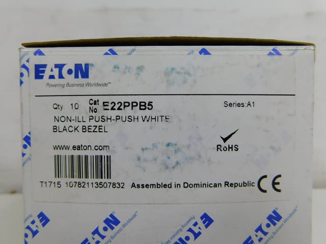 E22PPB5 Part Image. Manufactured by Eaton.