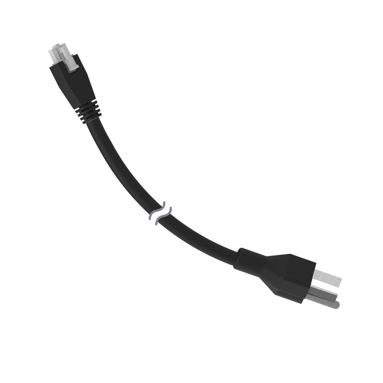Banner LQMAC-310B Cordset: Double Ended Molex to AC Plug; 3-pin Straight Female; 3-pin Straight Male; 3.05 m 3x18 Black PVC Jacket; PVC Black Banner LQMAC-310B Cordset: Double Ended Molex to AC Plug; 3-pin Straight Female; 3-pin Straight Male; 3.05 m 3x18 Black PVC Jacket; PVC Black