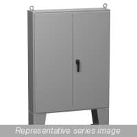Hammond Manufacturing 1422D16 N12 Dbl Door Wallmount Encl w/panel - 60 x 60 x 16 - Steel/Gray Hammond Manufacturing 1422D16 N12 Dbl Door Wallmount Encl w/panel - 60 x 60 x 16 - Steel/Gray