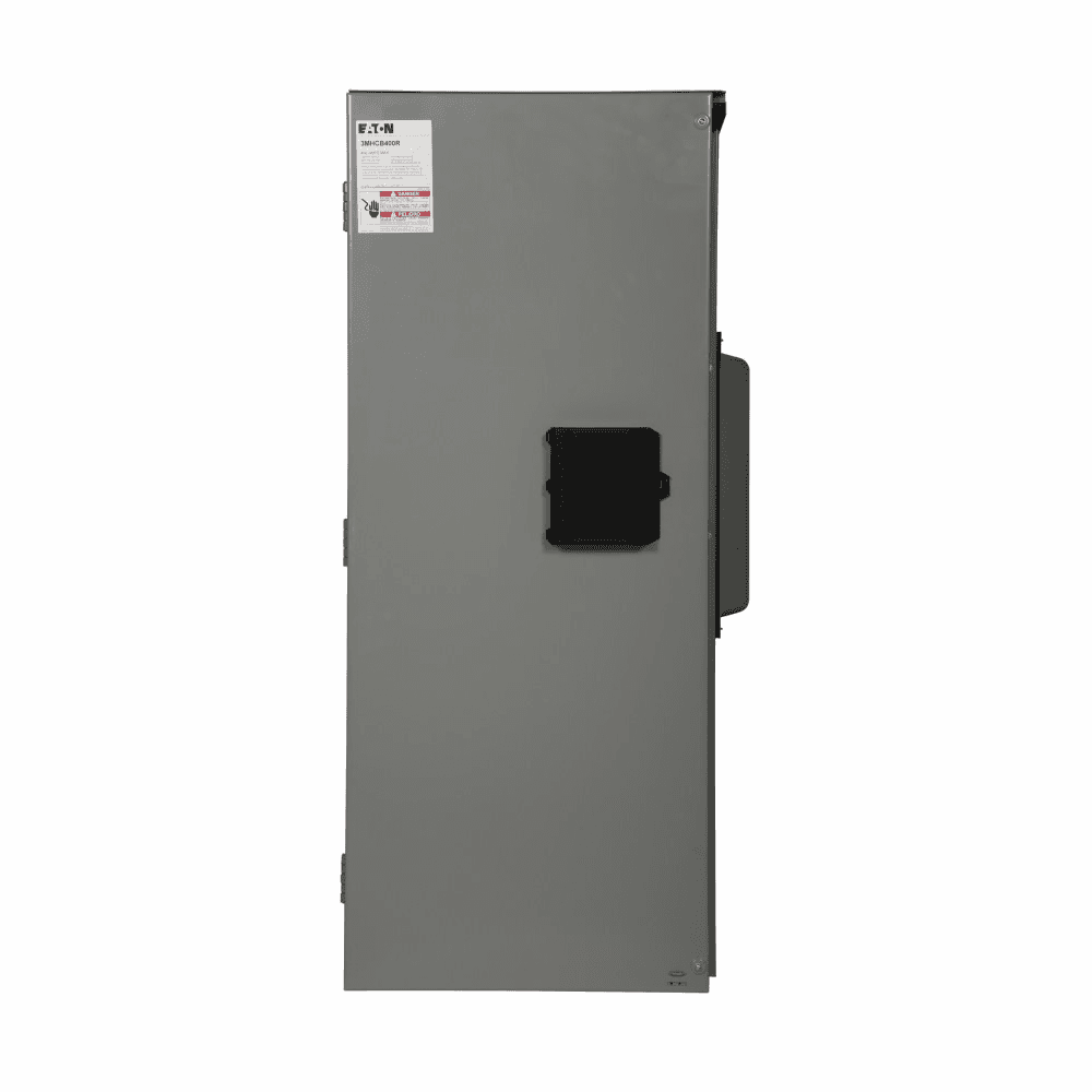 Eaton 3MHCB800R 3MHCB800R Eaton - Eaton main circuit breaker, 800A, Aluminum, NEMA 3R, Underground, 100 kAIC, HMDL, Four-wire, Three-phase, 120/208V, (3) #3/0 AWG-400 kcmil Eaton 3MHCB800R 3MHCB800R Eaton - Eaton main circuit breaker, 800A, Aluminum, NEMA 3R, Underground, 100 kAIC, HMDL, Four-wire, Three-phase, 120/208V, (3) #3/0 AWG-400 kcmil