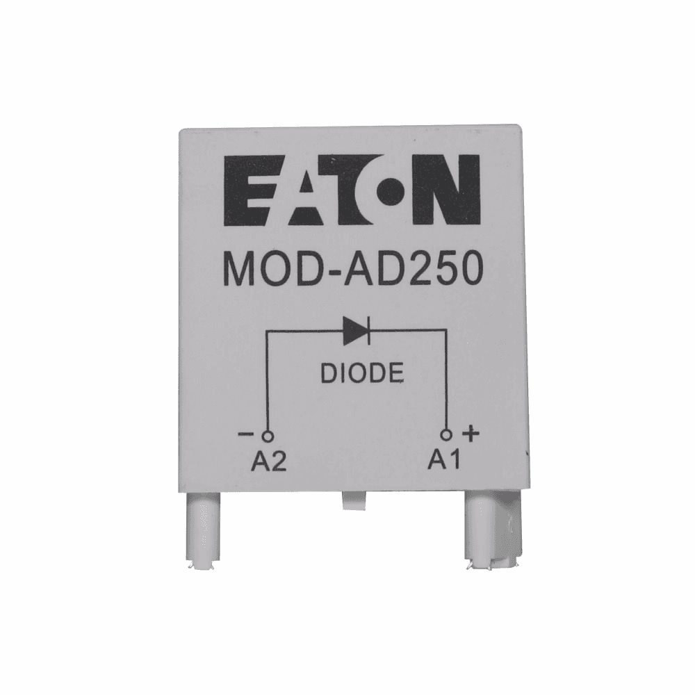 Eaton MOD-AD250 MOD-AD250 Eaton - D Series Protection Diode, Module size A, 6-250 Vdc nominal voltage, QTY: 20 Eaton MOD-AD250 MOD-AD250 Eaton - D Series Protection Diode, Module size A, 6-250 Vdc nominal voltage, QTY: 20