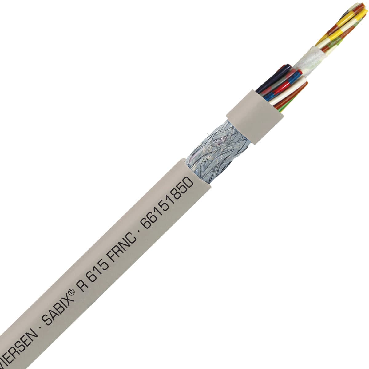 SAB 66151850 SABIX R 615 FRNC - 20 AWG/18c, shielded halogen-free flame retardant rail data cable, CE, RoHS SAB 66151850 SABIX R 615 FRNC - 20 AWG/18c, shielded halogen-free flame retardant rail data cable, CE, RoHS