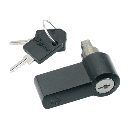 Hoffman CWHK Key lock Handle, Type 4, Black, Steel Hoffman CWHK Key lock Handle, Type 4, Black, Steel