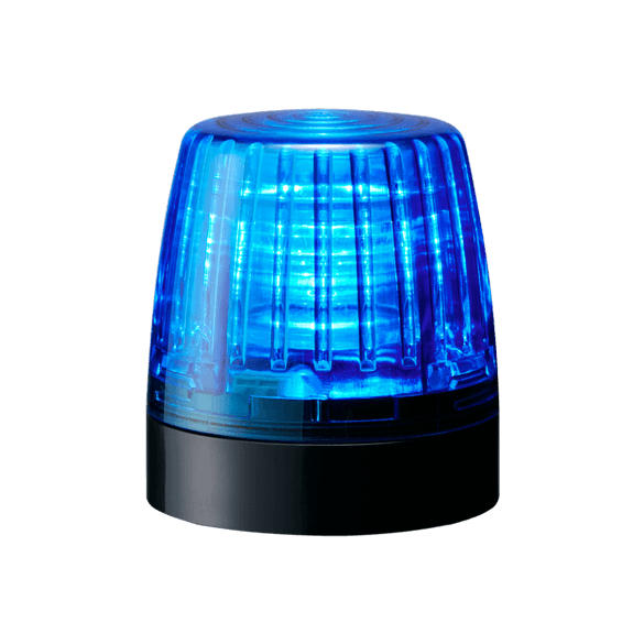 Patlite NE-24A-B Continuous LED indicator light; Black base. Blue Patlite NE-24A-B Continuous LED indicator light; Black base. Blue