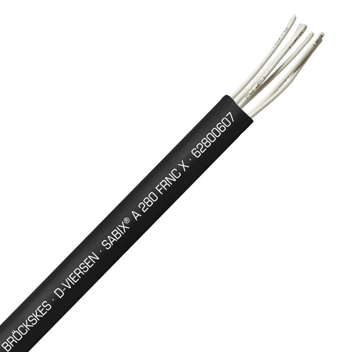 SAB 62800607 SABIX A 280 FRNC X - 19 AWG/6c, halogen-free flame retardant wiring/control cable, CE, RoHS SAB 62800607 SABIX A 280 FRNC X - 19 AWG/6c, halogen-free flame retardant wiring/control cable, CE, RoHS