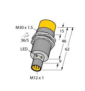 Turck NI30U-M30-AP6X-H1141 NI30U-M30-AP6X-H1141 Turck - NI30U-M30-AP6X-H1141 Inductive Sensor, With Extended Switching Distance Turck NI30U-M30-AP6X-H1141 NI30U-M30-AP6X-H1141 Turck - NI30U-M30-AP6X-H1141 Inductive Sensor, With Extended Switching Distance