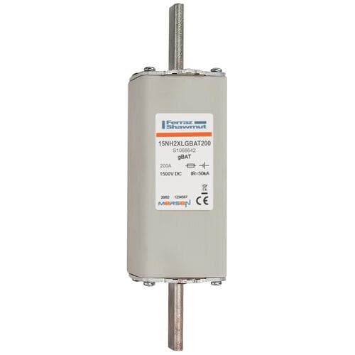Mersen S1068642 NH-fuse-links gBAT 1500VDC plain blade 2 200A Mersen S1068642 NH-fuse-links gBAT 1500VDC plain blade 2 200A