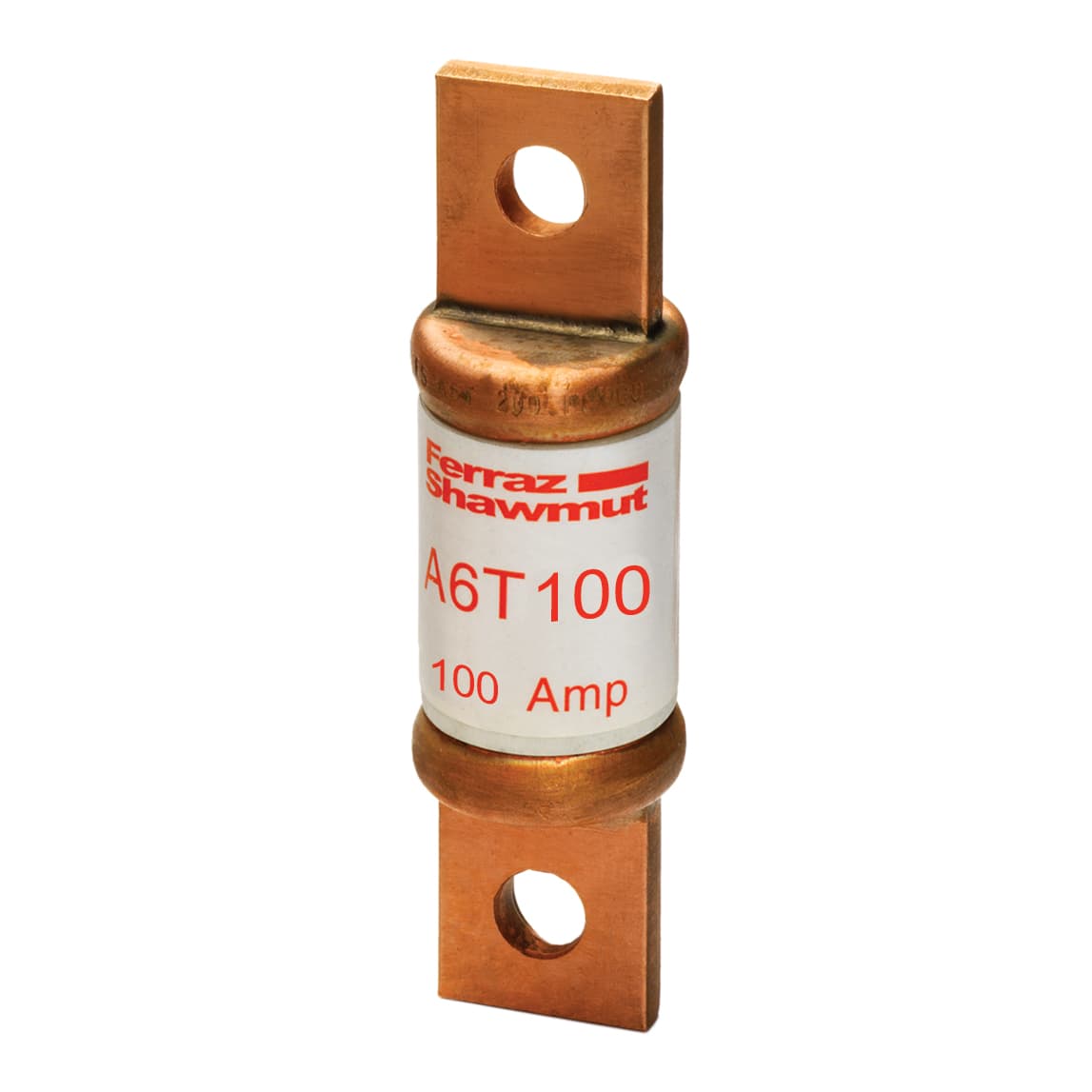 Mersen A6T100 A6T100 Mersen - Fuse A6T - Class T - Fast-Acting 600VAC 300VDC 100A Blade Amp-Trap® Mersen A6T100 A6T100 Mersen - Fuse A6T - Class T - Fast-Acting 600VAC 300VDC 100A Blade Amp-Trap®