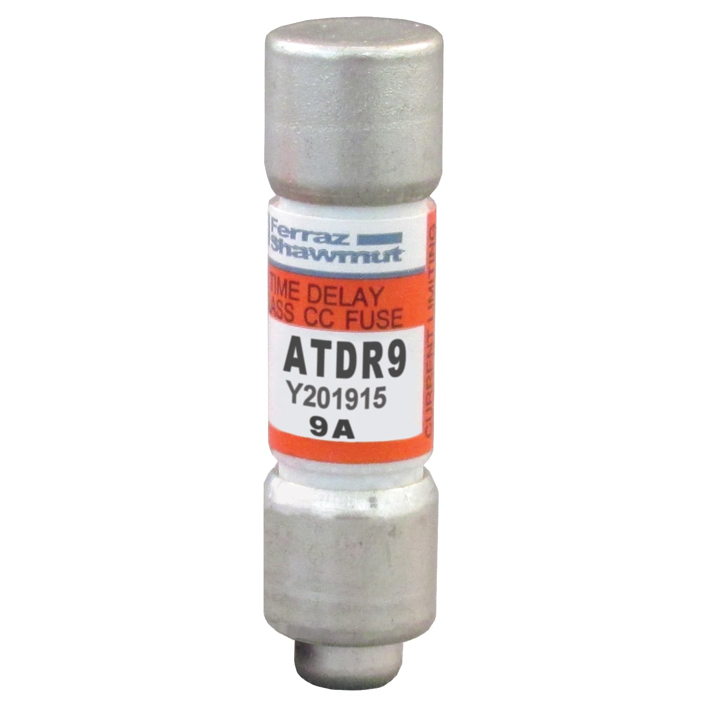 Mersen ATDR9 ATDR9 Mersen - Fuse ATDR - Class CC - Time-Delay 600VAC 300VDC 9A Ferrule Amp-Trap 2000® Mersen ATDR9 ATDR9 Mersen - Fuse ATDR - Class CC - Time-Delay 600VAC 300VDC 9A Ferrule Amp-Trap 2000®
