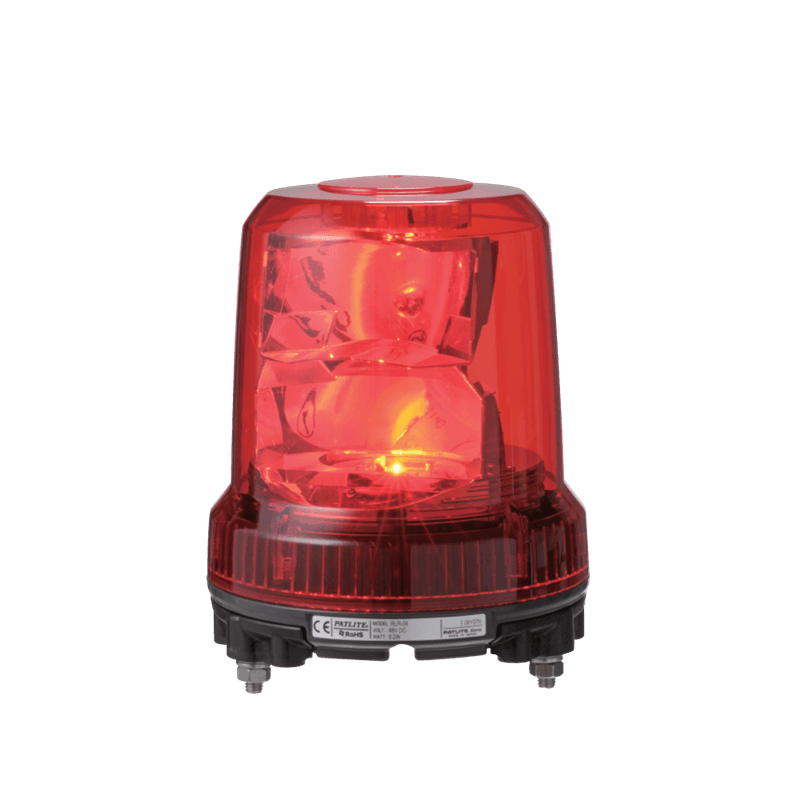 Patlite RLR-M2-P-R 162mm Revolving Light w/ Brushless Motor, IP66, High Vibration Resistant, 100 - 240V AC, LED: Red Patlite RLR-M2-P-R 162mm Revolving Light w/ Brushless Motor, IP66, High Vibration Resistant, 100 - 240V AC, LED: Red