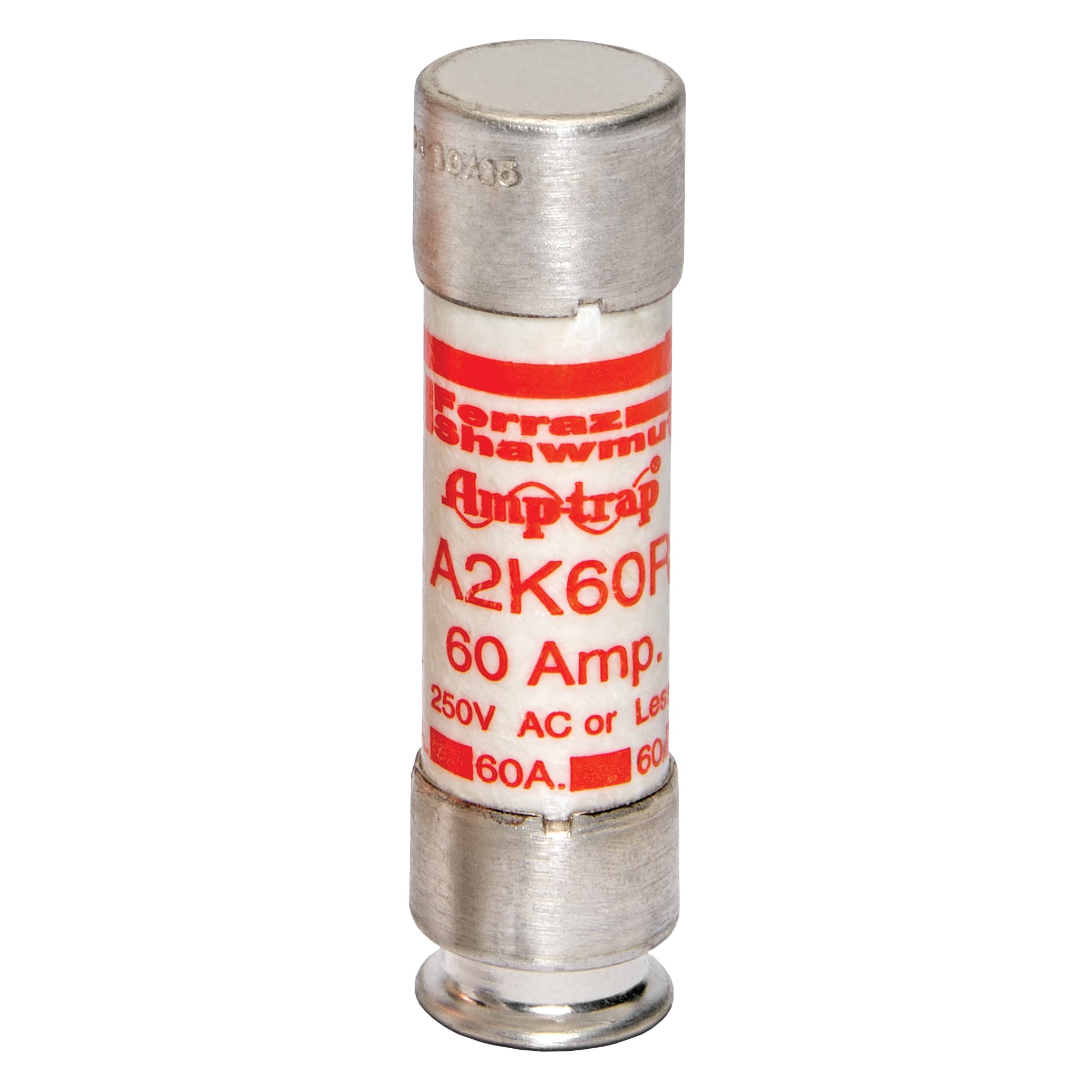 Mersen A2K60R A2K60R Mersen - Fuse A2K-R - Class RK1 - Fast-Acting 250VAC 250VDC 60A Ferrule Amp-Trap® Mersen A2K60R A2K60R Mersen - Fuse A2K-R - Class RK1 - Fast-Acting 250VAC 250VDC 60A Ferrule Amp-Trap®