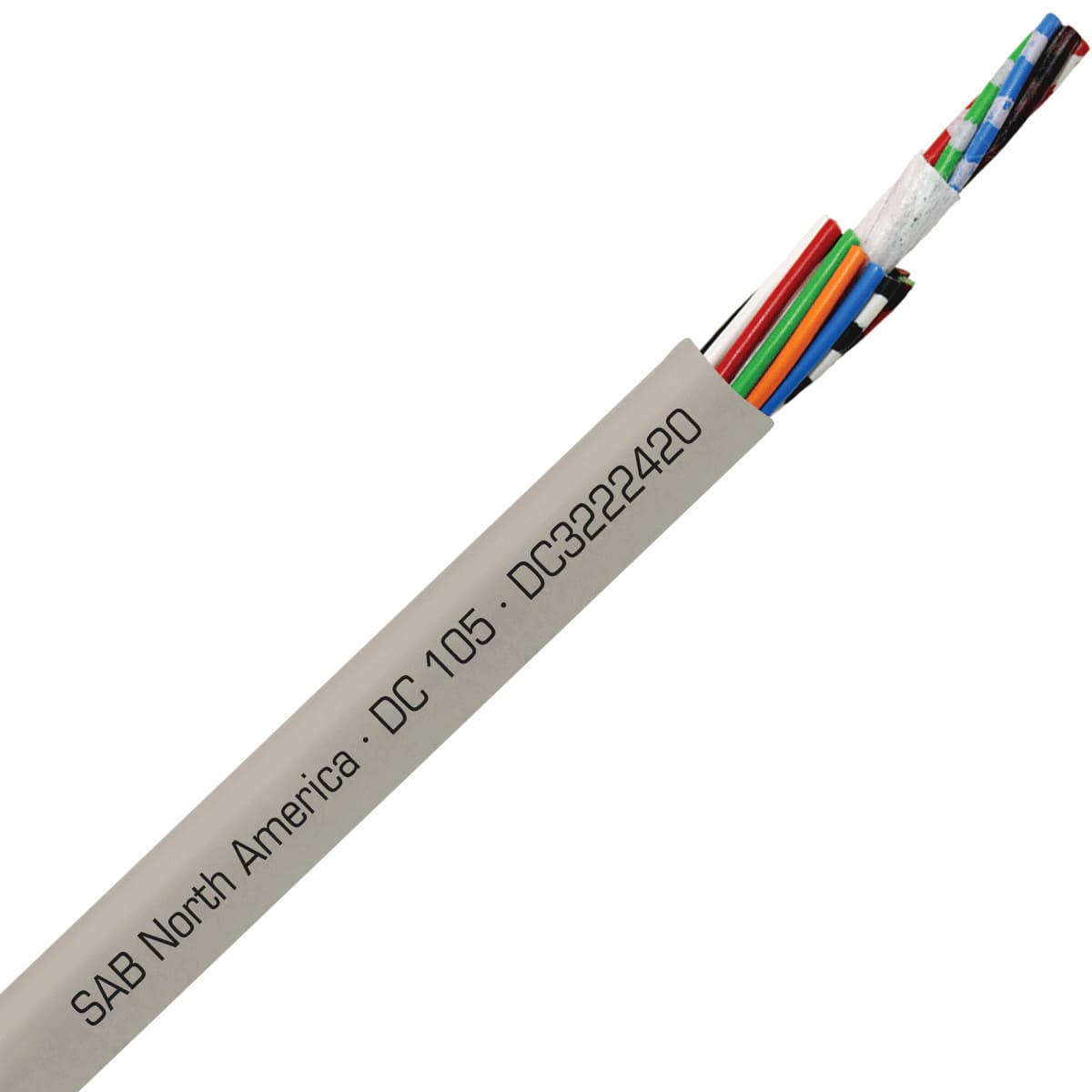 SAB DC3222420 DC 105 - 24 AWG/20c, flexible oil resistant data cable, UL, CSA, CE, RoHS SAB DC3222420 DC 105 - 24 AWG/20c, flexible oil resistant data cable, UL, CSA, CE, RoHS