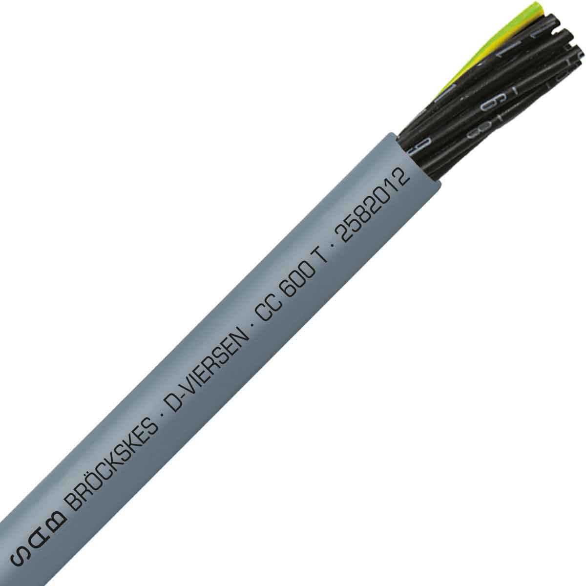 SAB 2582012 CC 600 T- 20 AWG/12c, oil resistant PVC control cable, 105°C, UL, CSA, CE, RoHS SAB 2582012 CC 600 T- 20 AWG/12c, oil resistant PVC control cable, 105°C, UL, CSA, CE, RoHS