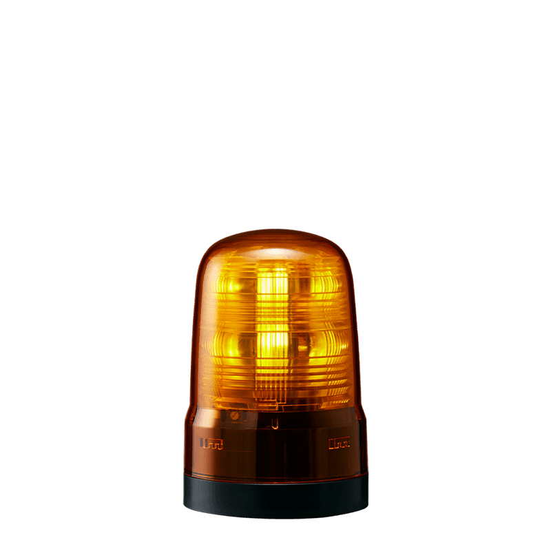 Patlite SF08-M1KTN-Y Multi-function 80mm Signal Beacon, Amber, 12-24V DC Patlite SF08-M1KTN-Y Multi-function 80mm Signal Beacon, Amber, 12-24V DC