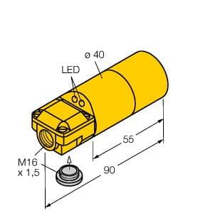 Turck NI30-K40SR-VP4X2 NI30-K40SR-VP4X2 Turck - NI30-K40SR-VP4X2 Inductive Sensor Turck NI30-K40SR-VP4X2 NI30-K40SR-VP4X2 Turck - NI30-K40SR-VP4X2 Inductive Sensor