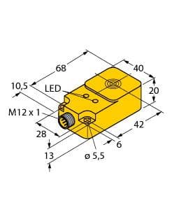 Turck BI20-Q20-RN45X2LD-H1141 BI20-Q20-RN45X2LD-H1141 Turck - BI20-Q20-RN45X2LD-H1141 Inductive Sensor, For Use in Vehicle Board Nets Turck BI20-Q20-RN45X2LD-H1141 BI20-Q20-RN45X2LD-H1141 Turck - BI20-Q20-RN45X2LD-H1141 Inductive Sensor, For Use in Vehicle Board Nets