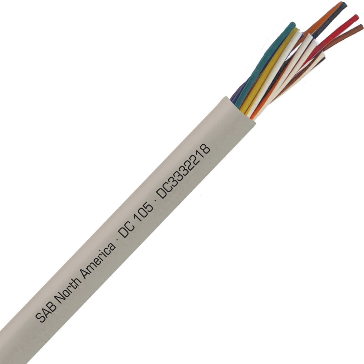 SAB DC3332218 DC 105 - 22 AWG/18c, flexible oil resistant data cable, UL, CSA, CE, RoHS SAB DC3332218 DC 105 - 22 AWG/18c, flexible oil resistant data cable, UL, CSA, CE, RoHS