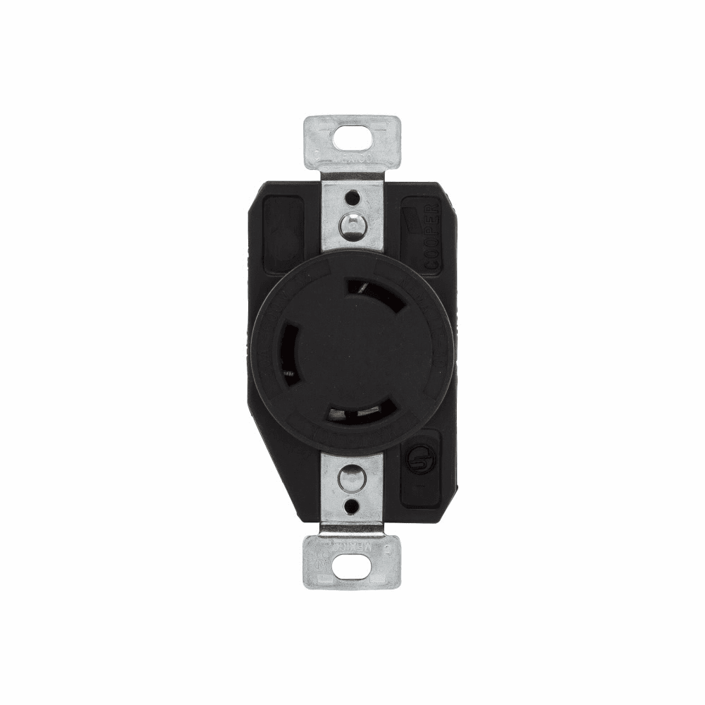 Eaton CWL1330R CWL1330R Eaton - Eaton auto grip locking receptacle, #14-8 AWG, 30A, Industrial, 600V, Back and side wiring, Black, Single, L13-30, Three-pole, Three-wire, Glass-filled nylon, -40° to 60°C Eaton CWL1330R CWL1330R Eaton - Eaton auto grip locking receptacle, #14-8 AWG, 30A, Industrial, 600V, Back and side wiring, Black, Single, L13-30, Three-pole, Three-wire, Glass-filled nylon, -40° to 60°C
