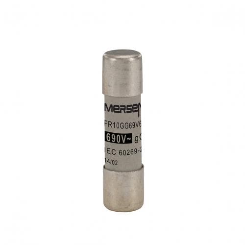 Mersen V302790 Cylindrical fuse-link gG 690VAC 10.3x38, 6A Mersen V302790 Cylindrical fuse-link gG 690VAC 10.3x38, 6A