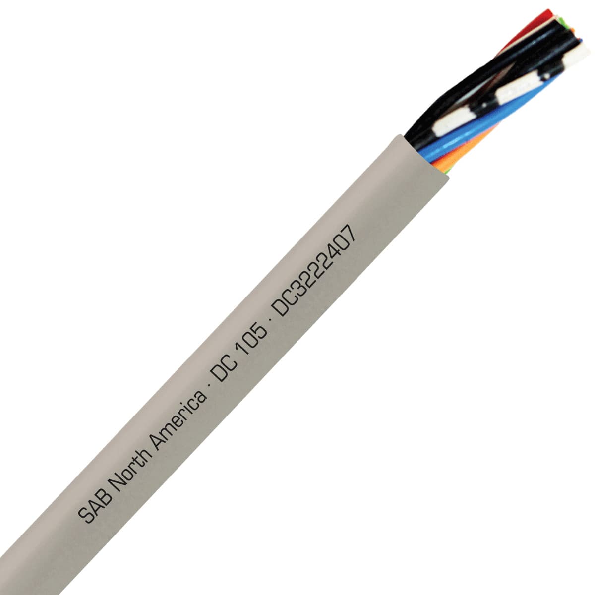 SAB DC3222407 DC 105 - 24 AWG/7c, flexible oil resistant data cable, UL, CSA, CE, RoHS SAB DC3222407 DC 105 - 24 AWG/7c, flexible oil resistant data cable, UL, CSA, CE, RoHS